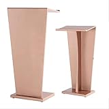 Tragbarer, moderner MDF-Podiumständer für Kirche, Klassenzimmer, Büro, 55 x 35 x 110 cm