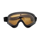 Doncic077 Ski Snowboard Brille,Schneebrille Großes UV-Schutz Ski Goggles Helmkompatible...