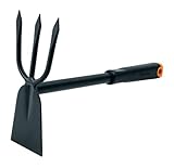 Fiskars Kombihacke, Spitze Zinken, Länge 30,5 cm, Rostfreier Stahlkopf,...