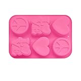 TRUSTTWO Liebe Herz Friedenszeichen Seife Formen Fondantform DIY. Handgemachte...