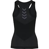 hummel Damen First Seamless Tanktop, Schwarz, M-L EU