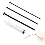 BDSMAGE Harnröhren Dilatatoren 3 PCS mit Spritze,Silikon Dilator Harnröhre mit...