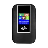 Kdouehg 4G LTE Mobile WiFi Router mit SIM-Kartensteckplatz, 150 Mbps Pocket WiFi Hotspot,...
