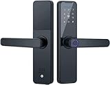 Biometrisches Fingerabdruck-Türschloss für Holztüren, Bluetooth elektronisch,...