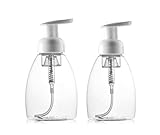 250 ml Schaumspender, leer, nachfüllbar, Pumpflasche, Make-up, Shampoo, Gesichtsreiniger,...