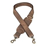 STILORD Taschengurt Breit Leder mit Karabiner und Polster zum Wechseln...