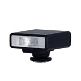 Rollei Mini Flash 12s Aufsteckblitz, Multi-kompatibler Hot-Shoe für alle...