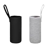 2 Stück,Isolierte Neopren Flaschenhülle,550ml,Flaschenhülse Neopren...