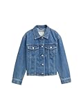 TOM TAILOR Mädchen 1045788 Jeansjacke, 10113-Clean Mid Stone Blue Denim, 152