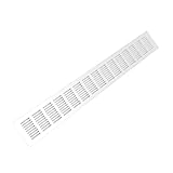 600 X 80 Mm Luftstromlüftungslüftungsgrill, Rechteckabdeckung mit Aluminiumlegierung...