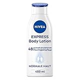 NIVEA Express Body Lotion (400 ml), leichte, schnell einziehende Körperlotion,...