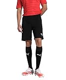 PUMA Herren Teamrise Shorts, Puma Black-puma White, XL EU