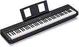 Yamaha Digital Piano P-45B, schwarz – Elektronisches Klavier für Einsteiger für...