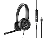 Speedlink METIS USB Stereo-Headset – leichtes Headset kabelgebunden mit Mikrofon und...