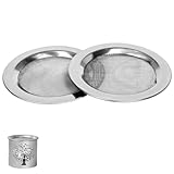 Lyivisk 2 Stück Räuchersieb, Edelstahlsiebe FüR Duftlampen Und RäUcherstöVchen,...