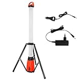 SCHMIDT security tools 360° Standleuchte WLB5000 36 Watt 5000 Lumen Akku LED...