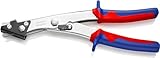 KNIPEX Blechknabber mit Mehrkomponenten-Hüllen vernickelt 280 mm 90 55 280 EAN
