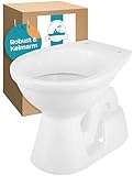 Calmwaters® Universal Stand WC mit senkrechtem Abgang, Tiefspüler Weiß,...