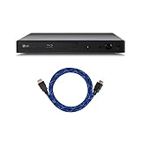 LG BP175 Blu-Ray-DVD-Player, mit HDMI-Port-Bundle (kommt mit einem 1,8 m langen...