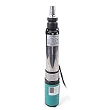 vinnyooc 320 W DC24 V Solar-Wasserpumpe, Tauchpumpe, Tauchpumpe, Edelstahl, bis zu 25 m, 5...