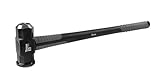 Titan Pro-X 63018 Vorschlaghammer, 3,6 kg x 91,4 cm, mit Kreuzmuster Schlagfläche
