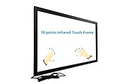 Deyowo 55 Zoll Infrarot-Touchscreen-Rahmen, IR-Touchscreen-Overlay,...