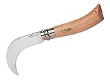 Opinel Uni 113110 Gärtnermesser-rostfrei-Buchenholz Griff-Heftlänge: 11.5 cm,...