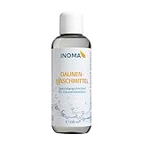 INOMA® [250ml] Daunen Waschmittel Flüssig - das sanfte Daunenwaschmittel für Jacken,...