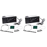 Fuzzbat 2 x 4-Band EQ Equalizer Piezo-Tonabnehmer für EQ-7545R Pre-Amp Akustikgitarre...