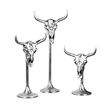 Michael Noll Stierkopf Bulle Schädel Stier Bullenschädel Geweih Hörner...