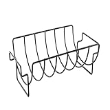 Outdoor Grill Bbq Rib Rack für oder Holzkohlegrill, robust antihaftbeschichtet, kann für...