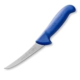 F. DICK Ausbeinmesser, ErgoGrip, halbflexibel (Messer mit Klinge 13cm, X55CrMo14 Stahl,...