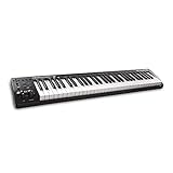 M-Audio Keystation 61 MKIII - Kompakter 61-Tasten MIDI Keyboard Controller mit...