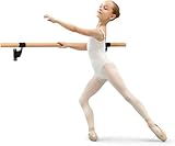 FANTASK Unisex Jugend Ballettstange, Schwarz, 120 x 15,5 x 31 cm