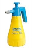 GLORIA Drucksprüher Hobby 100 | Handsprüher für Pflanzen & Garten | 1 L Gartenspritze...