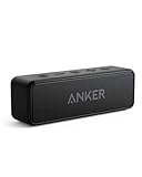 Anker SoundCore 2 Bluetooth Lautsprecher, Enormer mit Dualen Bass-Treibern, 24h Akku,...