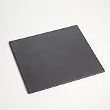 Pizzastein, schwarz, rechteckig, 40,6 cm L