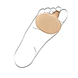 Berkemann Unisex Vorfußpolster Einlegesohlen, Beige, Medium EU