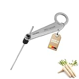 Westmark Rettich-/Spiralschneider mit langem Zentrierstab, Länge: 24 cm, Rostfreie...