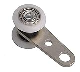 LumeCube 10 Stück 45 x 19 mm Metalllager-Flaschenzug mit Zwei Kunststoffrädern for...