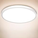 Deckenlampe LED Deckenleuchte Flach Rund, Ultra Dünn Lampe Decke Flurlampe 18W...