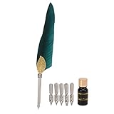 Mrisata Retro-Federstift, Federstift-Set, Langlebig, Kreativität, Einfaches Schreiben,...