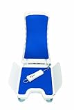 Bellavita 4127 class Drive Badewannenlifter mit Classic Bezugsset, Blau