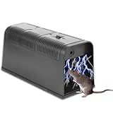 Elektrische Rattenfalle, Mausefalle Elektrisch, Extra Groß 5000V Elektrische...