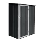 HATTORO P80 Geräteschrank Geräteschuppen Metall-Schrank Metall-Schuppen...