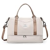 Reisetasche Damen 40x30x20 Ryanair Handgepäck Tasche Sporttasche Weekender Bag...