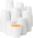 pafnisoin Pappbecher 100 Stück Papierbecher 200ml Kaffeebecher Einwegbecher...