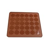 Gatuida Silikon Macaron Backform Rutschfeste Gebäck Backmatte Für Macarons Silikon...
