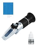NETONDA Refraktometer Honig 3in1 Imker Refraktometer 58-92% Brix 12-27% Wasser...