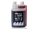 VITO 2-Takt-Motor Schmiermittel/Öl mit Behälter,1l, synthetischer Technologie;...